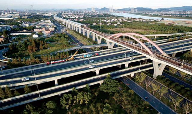 寧波明州大橋?qū)庢?zhèn)立交SW及MW匝道車轍修復(fù)工程